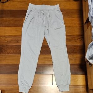 La Vie En Rose Light Gray Joggers